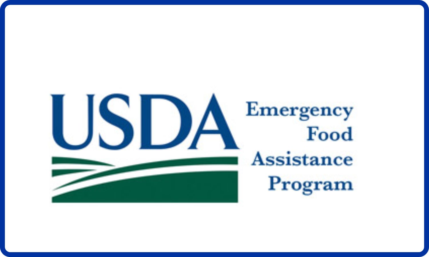 Emergency food assistance program logo