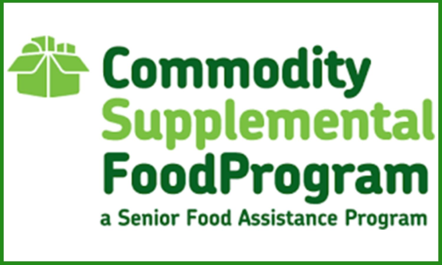 Logo for the Commodity Supplemental Food Program