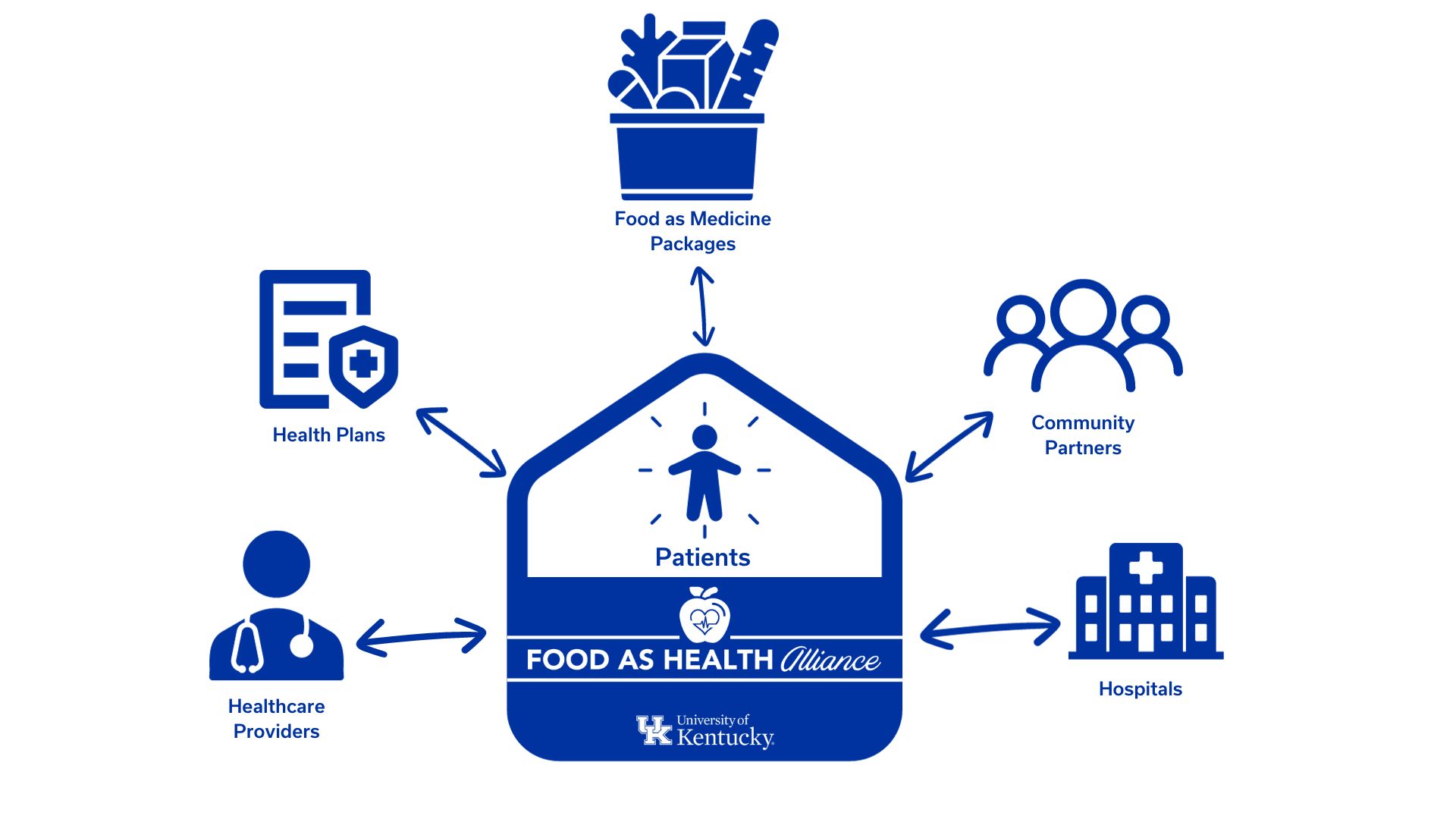Graphioc representation of food as health alliance partners
