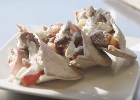Greek Beef Sheet Pan